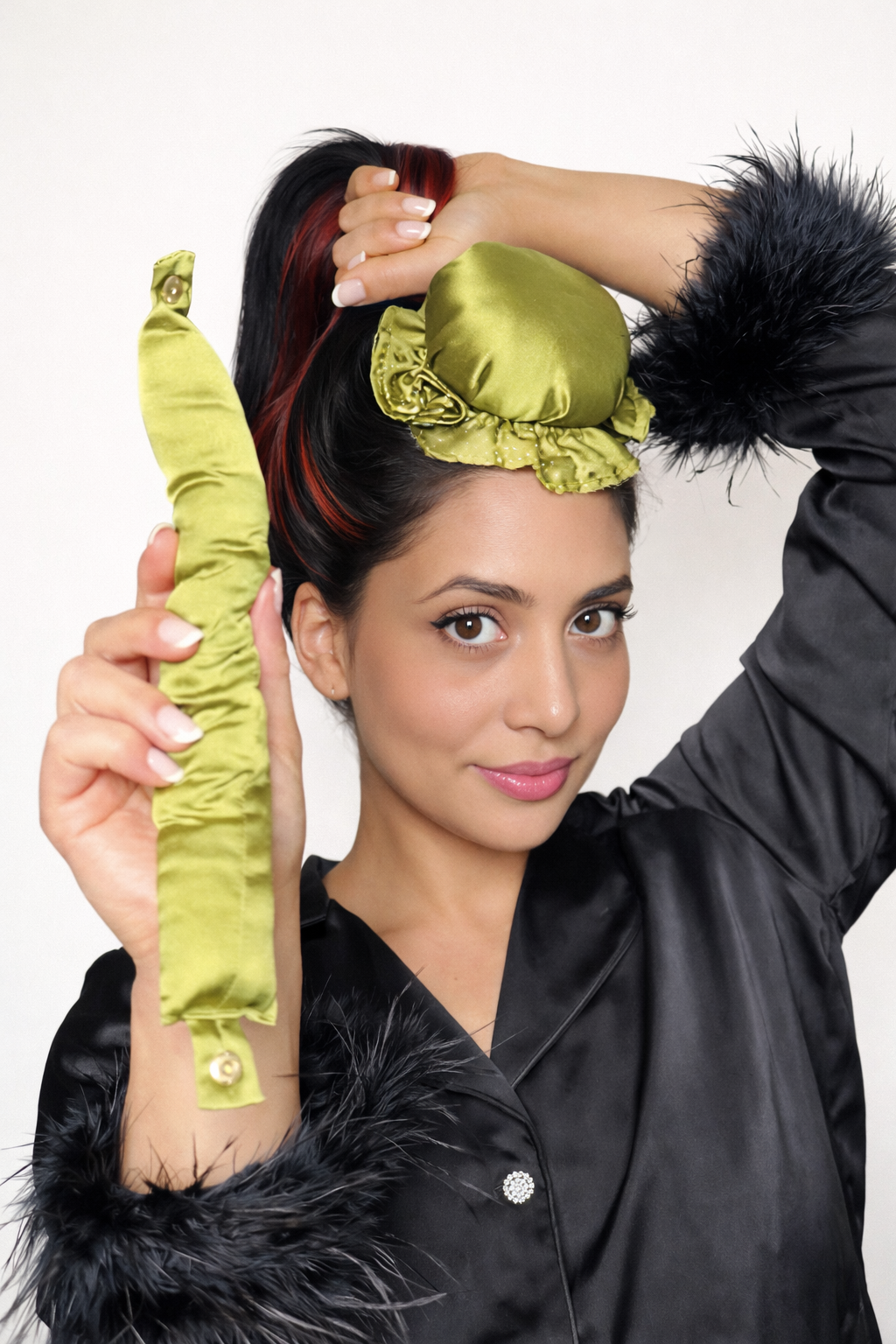 Comfortable Heatless Curl Bun Set ( 2 pack )