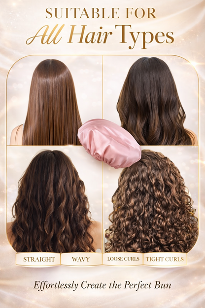 Comfortable Heatless Curl Bun Set ( 2 pack )